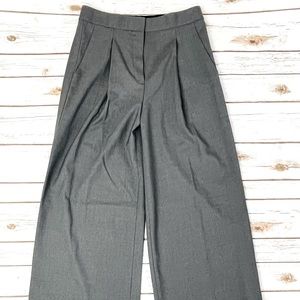 Theory Women’s Gray Bayport Wide Leg Pants Size 0 NWT!!!